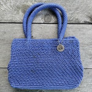Hard Handled Crochet Purse by The Sak